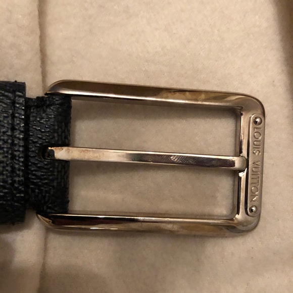 Authentic Louis Vuitton Damier Print men’s belt - Picture 2 of 11